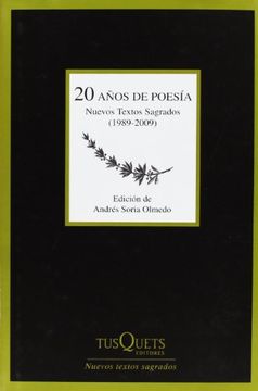 portada 20 anos de poesia (Spanish Edition)