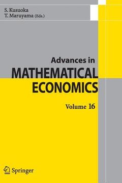 portada Advances in Mathematical Economics Volume 16 (en Inglés)