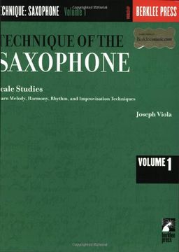 portada Technique of the Saxophone: Scale Studies (en Inglés)