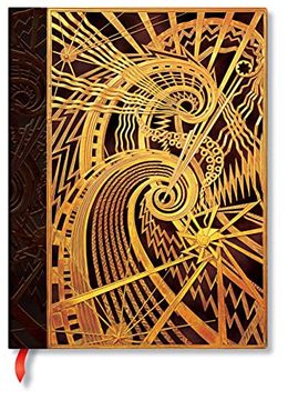 portada Paperblanks | the Chanin Spiral | new York Deco | Hardcover | Ultra | Unlined | Elastic Band Closure | 144 pg | 120 gsm (en Alemán)