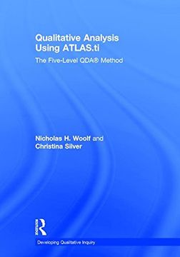 portada Qualitative Analysis Using Atlas.Ti: The Five-Level Qda(tm) Method (en Inglés)