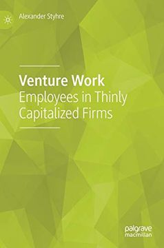 portada Venture Work: Employees in Thinly Capitalized Firms (en Inglés)