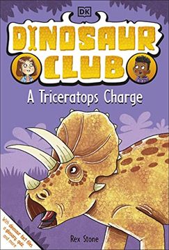 portada Dinosaur Club: A Triceratops Charge (en Inglés)