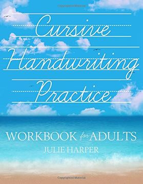 portada Cursive Handwriting Practice Workbook for Adults (en Inglés)