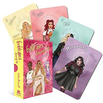 portada Goddesses Among us: Oracle Deck With 36 Full-Color Cards and 128-Page Guidebook (in English)