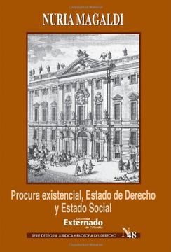 portada Procura Existencial, Estado de Derecho y Estado Social (in Spanish)