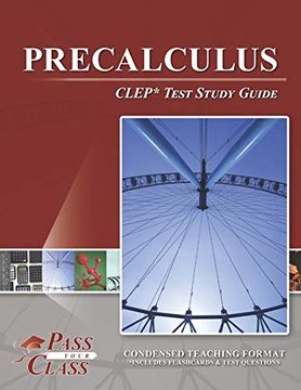 portada Precalculus Clep Test Study Guide (en Inglés)