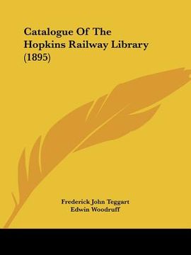 portada catalogue of the hopkins railway library (1895) (en Inglés)