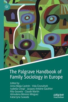 portada The Palgrave Handbook of Family Sociology in Europe (in English)