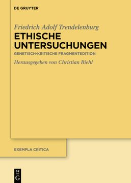 portada Ethische Untersuchungen (en Alemán)
