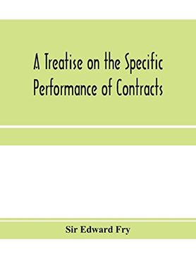 portada A Treatise on the Specific Performance of Contracts (en Inglés)