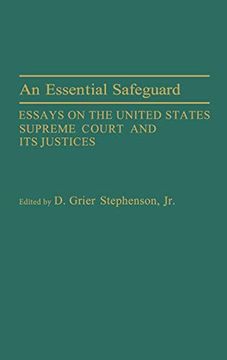portada An Essential Safeguard: Essays on the United States Supreme Court and its Justices (Contributions in Legal Studies) (en Inglés)