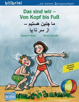 portada Das Sind wir - von Kopf bis Fuß. Kinderbuch Deutsch-Persisch/Farsi
