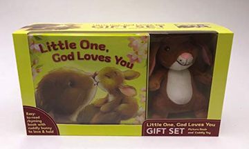 portada Little One, god Loves you Gift set [With Plush] (en Inglés)