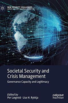 portada Societal Security and Crisis Management: Governance Capacity and Legitimacy (New Security Challenges) (en Inglés)