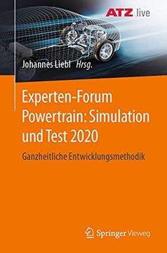 portada Experten-Forum Powertrain: Simulation und Test 2020: Ganzheitliche Entwicklungsmethodik (en Inglés)