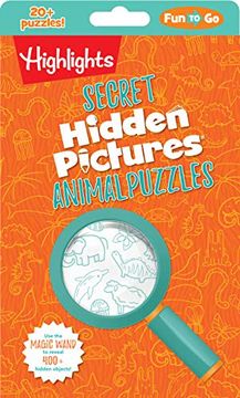 portada Secret Hidden Pictures® Animal Puzzles (Highlights(Tm) fun to go) 