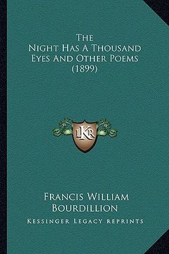 portada the night has a thousand eyes and other poems (1899)