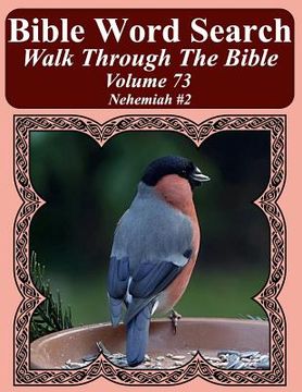 portada Bible Word Search Walk Through The Bible Volume 73: Nehemiah #2 Extra Large Print (en Inglés)