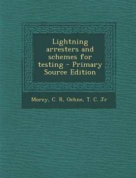 portada Lightning Arresters and Schemes for Testing (in English)