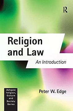 portada Religion and Law: An Introduction (en Inglés)