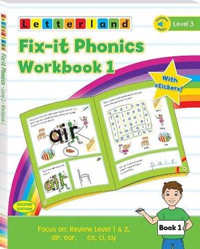 portada Fix-It Phonics - Level 3 - Workbook 1 