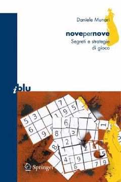portada Novepernove: Sudoku: Segreti E Strategie Di Gioco (en Italiano)