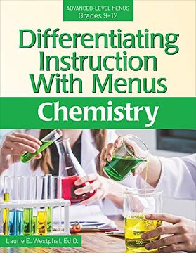 portada Differentiating Instruction With Menus: Chemistry (in English)