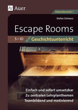 portada Escape-Rooms für den Geschichtsunterricht 5-10 (en Alemán)