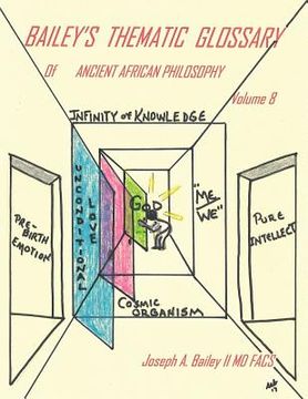 portada Bailey's Thematic Glossary Of Ancient African Philosophy Volume 8 (en Inglés)