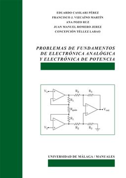 portada Problemas de Fundamentos de Electrónica Analógica y Electrónica de Potencia (Manuales)