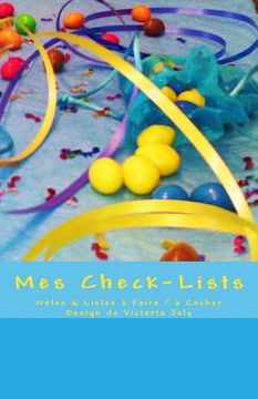 portada Mes Check-Lists: Notes & Listes a Faire / a cocher - Design Bleu (in French)