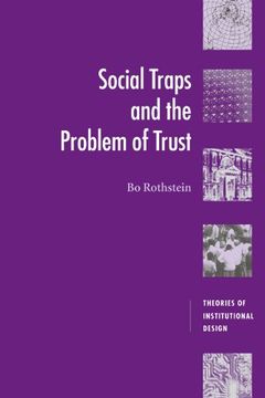 portada Social Traps and the Problem of Trust Paperback (Theories of Institutional Design) (en Inglés)