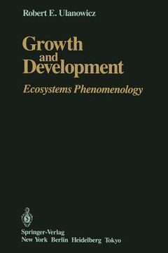 portada growth and development: ecosystems phenomenology (en Inglés)