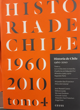 portada Historia de Chile 1960-2010 #4 (Tb) (in Spanish)