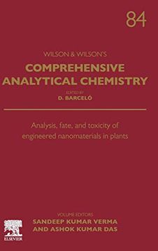 portada Analysis, Fate, and Toxicity of Engineered Nanomaterials in Plants (Comprehensive Analytical Chemistry) (en Inglés)