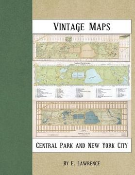 portada Vintage Maps: Central Park and New York City (in English)