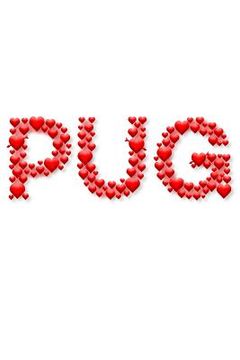 portada Pug Love (en Inglés)