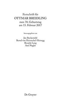 portada Festschrift für Ottmar Breidling zum 70. Geburtstag am 15. Februar 2017 (en Alemán)