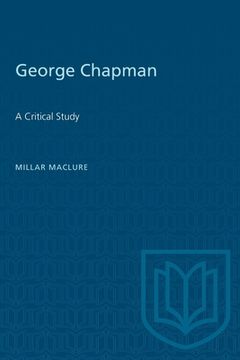 portada George Chapman: A Critical Study (en Inglés)