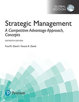 portada Strategic Management: A Competitive Advantage Approach, Concepts, Global Edition