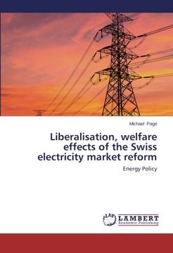 portada Liberalisation, Welfare Effects of the Swiss Electricity Market Reform