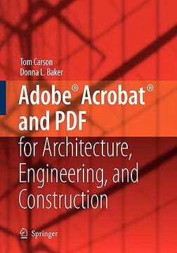 portada adobe acrobat and for architecture, engineering, and construction (en Inglés)