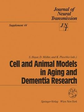 portada cell and animal models in aging and dementia research (en Inglés)