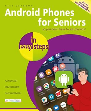 portada Android Phones for Seniors in Easy Steps (en Inglés)