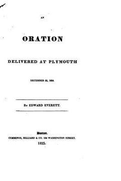 portada An Oration Delivered at Plymouth, December 22, 1824 (in English)