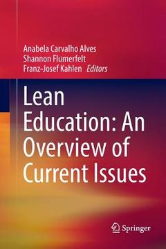 portada Lean Education: An Overview of Current Issues (en Inglés)