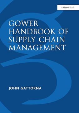 portada Gower Handbook of Supply Chain Management