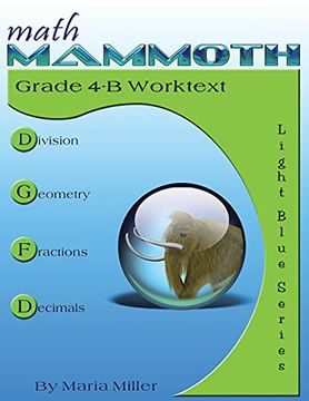 portada Math Mammoth Grade 4-b Worktext (en Inglés)