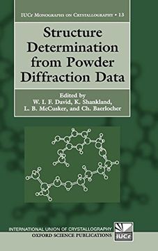portada Structure Determination From Powder Diffraction Data (en Inglés)